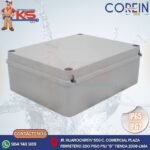 CAJA DE PASE PVC SIN CONO 300X220X120MM GRIS MODELO SOLERA IP65/IP67