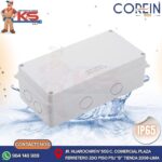 CAJA DE PASE PVC SIN CONO 200X100X70MM BLANCO A PRUEBA DE AGUA IP65