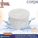 CAJA DE PASE PVC CON CONO 50X50MM BLANCO A PRUEBA DE AGUA IP55