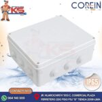 CAJA DE PASE PVC CON CONO 300X250X120MM BLANCO A PRUEBA DE AGUA IP65