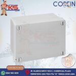 CAJA DE PASE PVC SIN CONO 150X110X70MM GRIS MODELO SOLERA IP65/IP67