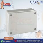 CAJA DE PASE PVC SIN CONO 190X140X70MM GRIS MODELO SOLERA IP65/IP67