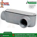 CAJA CONDULET TIPO LL 3/4" C/EMPAQUE DE ALUMINIO UL