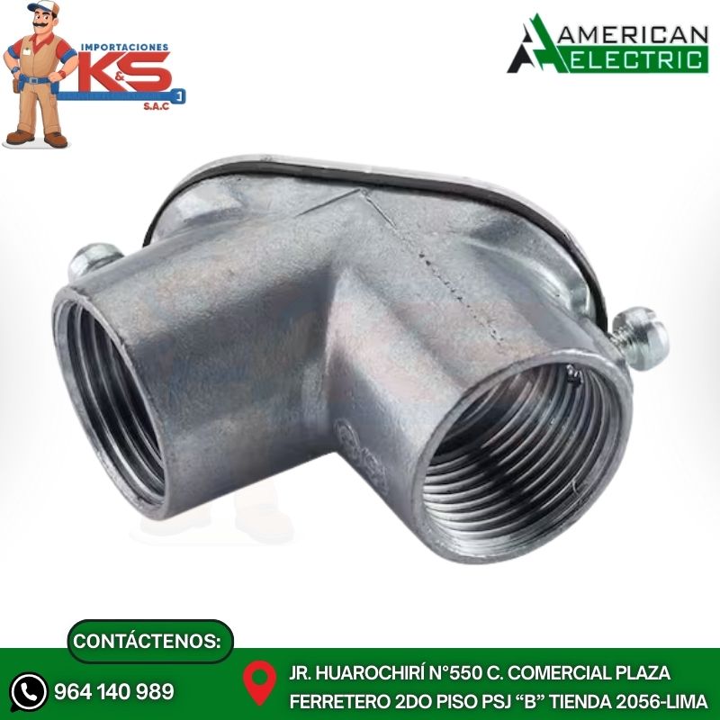 CODO 12 CODO CONDUIT ROSCADO 1/2" IMC - Imagen 1