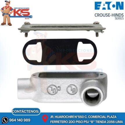 CAJA CONDULET DE HIERRO TIPO LL 3" UL
