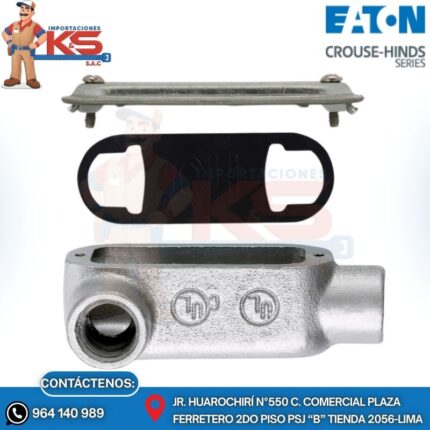 CAJA CONDULET DE HIERRO TIPO LR 3" UL