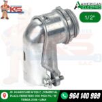 CONECTOR CURVO SIMPLE 1/2"