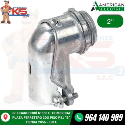 CONECTOR CURVO SIMPLE 2"