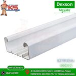 CANALETA BLANCA PVC 100X45MM 2M SIN ADHESIVO