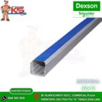 CANALETA BLANCA PVC 32X12MM 2M CON ADHESIVO