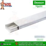 CANALETA BLANCA PVC 32X12MM 2M CON DIVISIÓN-SIN ADHESIVO