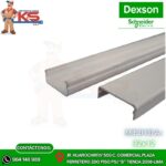 CANALETA BLANCA PVC 32X12MM 2M SIN ADHESIVO