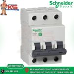 INTERRUPTOR TERMOMAGNETICO 3P 63A EASY9 10KA 220V CURVA C