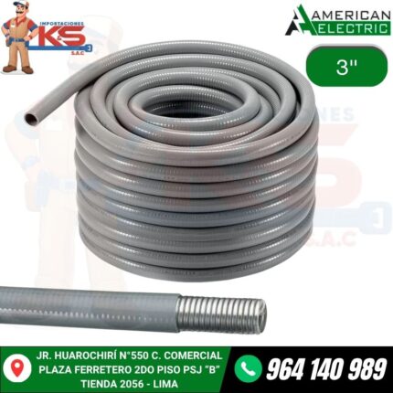 TUBERIA FLEXIBLE PESADO DE 3"