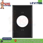 PLACA SIMPLE NYLON 20A Y 30A NEGRO