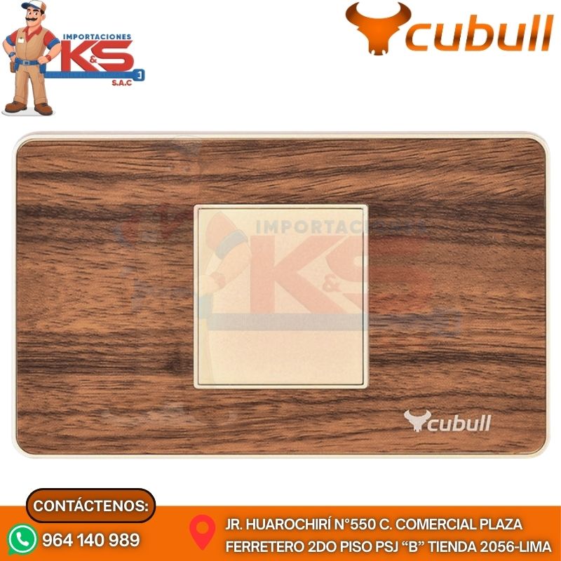 MADERA A-4000 TAPA CIEGA COLOR MADERA - Imagen 1