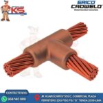 MOLDE (T) PARA EMPALME CABLE A CABLE 2AWG-2AWG