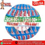 CABLE LSOH-90+ 4MM2 AZUL 450/750V X 100MTS