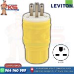 ENCHUFE 2P 15A 250V HOJA RECTA L/T A PRUEBA DE AGUA-WETGUARD