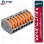 Bornera de Conexión Rápida 8 Pines 32A para Cable Eléctrico