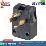 ENCHUFE ANGULAR 30/50A + L/T 125/250V INDUSTRIAL NEGRO