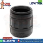 CAPUCHA PARA ENCHUFE 15A CON SEGURO NEGRO