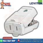 TOMA AÉREO 2 PATAS 15A 125V POLARIZADA BLANCO