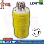 ENCHUFE 2P 15A 250V L6 CON SEGURO A PRUEBA DE AGUA-WETGUARD