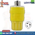 ENCHUFE 2P 20A 250V L6 CON SEGURO A PRUEBA DE AGUA-WETGUARD
