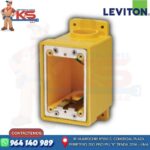 CAJA FD DE 1 SOLA BANDA COLOR AMARILLO