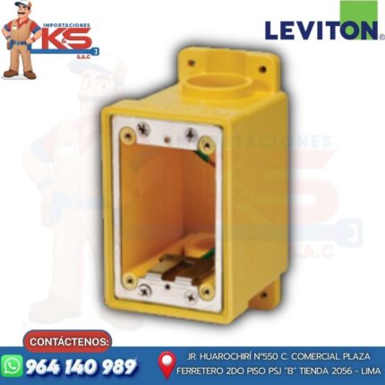 CAJA FD DE 1 SOLA BANDA COLOR AMARILLO
