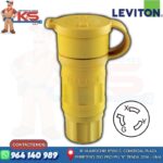 TOMA AÉREO 2P 15A 250V L6 CON SEGURO A PRUEBA DE AGUA-WETGUARD