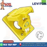PLACA HERMÉTICA PARA TOMACORRIENTE 2P 20A 250V L6 PARA CORROSION CON SEGURO