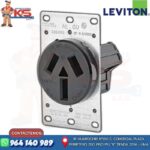 TOMA EMPOTRADO 2X50A + L/T TIPO PATA DE GALLO INDUSTRIAL