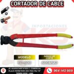 CORTADOR MANUAL DE CABLE COBRE Y ALUMINIO 500MM2 TIPO CIZALLA