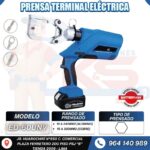 PRENSA TERMINAL ELÉCTRICO CON BATERÍA MULTIFUNCIONAL COBRE Y ALUMINIO 16-300MM2