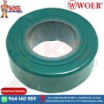 MANGA TERMOCONTRAIBLE F90MM VERDE PLANO (ROLLO X 25MTS)