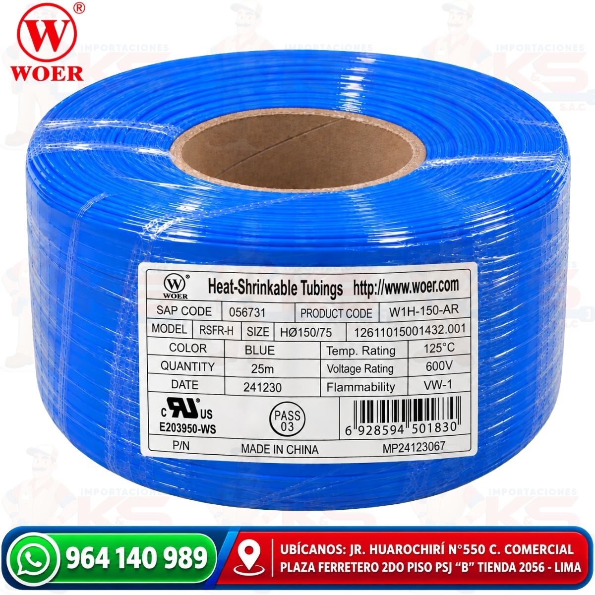 manga-termocontraible-woer-azul-f150 manga-termocontraible-woer-azul-f150