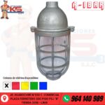 ANAL RECTO DE ALUMINIO 200W HERMÉTICO IP66 TRANSPARENTE