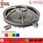 FANAL CIRCULAR DE ALUMINIO 15W HERMÉTICO 24V IP67 VERDE