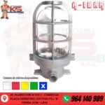 FANAL RECTO DE ALUMINIO 200W HERMÉTICO IP66 PAVONADO