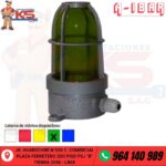 FANAL RECTO DE ALUMINIO 40W HERMÉTICO IP65 VERDE