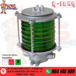 FANAL RECTO DE ALUMINIO POLICARBONATO 150W HERMÉTICO IP56 VERDE 360°