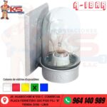FANAL RESIDENCIAL DE ALUMINIO 100W HERMÉTICO IP66 VERDE