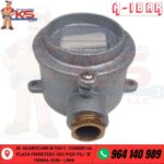 INTERRUPTOR INDUSTRIAL CIRCULAR HERMÉTICO 15A DE ALUMINIO SIN TAPA