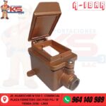 INTERRUPTOR INDUSTRIAL SIMPLE 15A BRONCE CON TAPA-IRST15 PBR