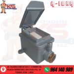 INTERRUPTOR INDUSTRIAL SIMPLE 15A DE ALUMINIO CON TAPA