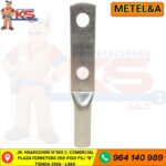 TERMINAL COMPRESIÓN DOBLE OJO MARCA METELSA
