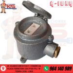 TOMACORRIENTE INDUSTRIAL CIRCULAR 15A CON CAJA DE ALUMINIO