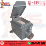 TOMACORRIENTE INDUSTRIAL SIMPLE 15A CON CAJA DE ALUMINIO